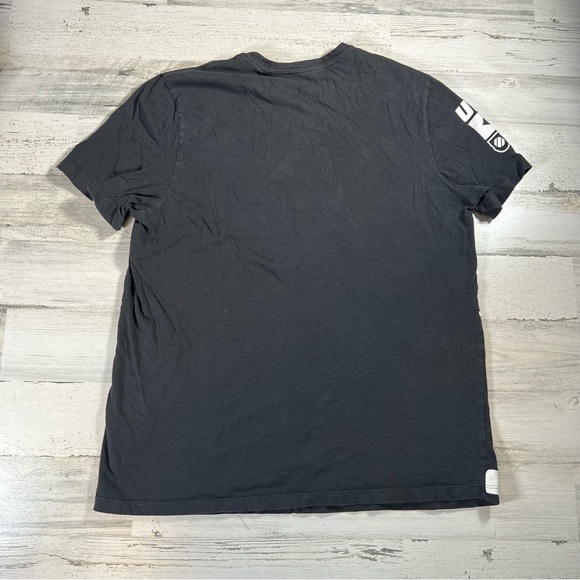 Anderson Silva 2015 Reebok UFC Shirt MMA Combat Spider Tee Brazil Men's XL AH749 - Picture 2 of 4